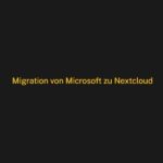 Microsoft Zu Nextcloud